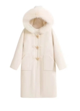 款号6888 羽绒毛大衣