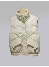 款号3368    鹅绒马甲